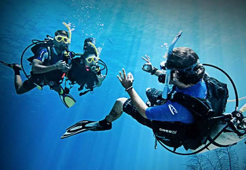 原來你是這樣的潛水員妹子！